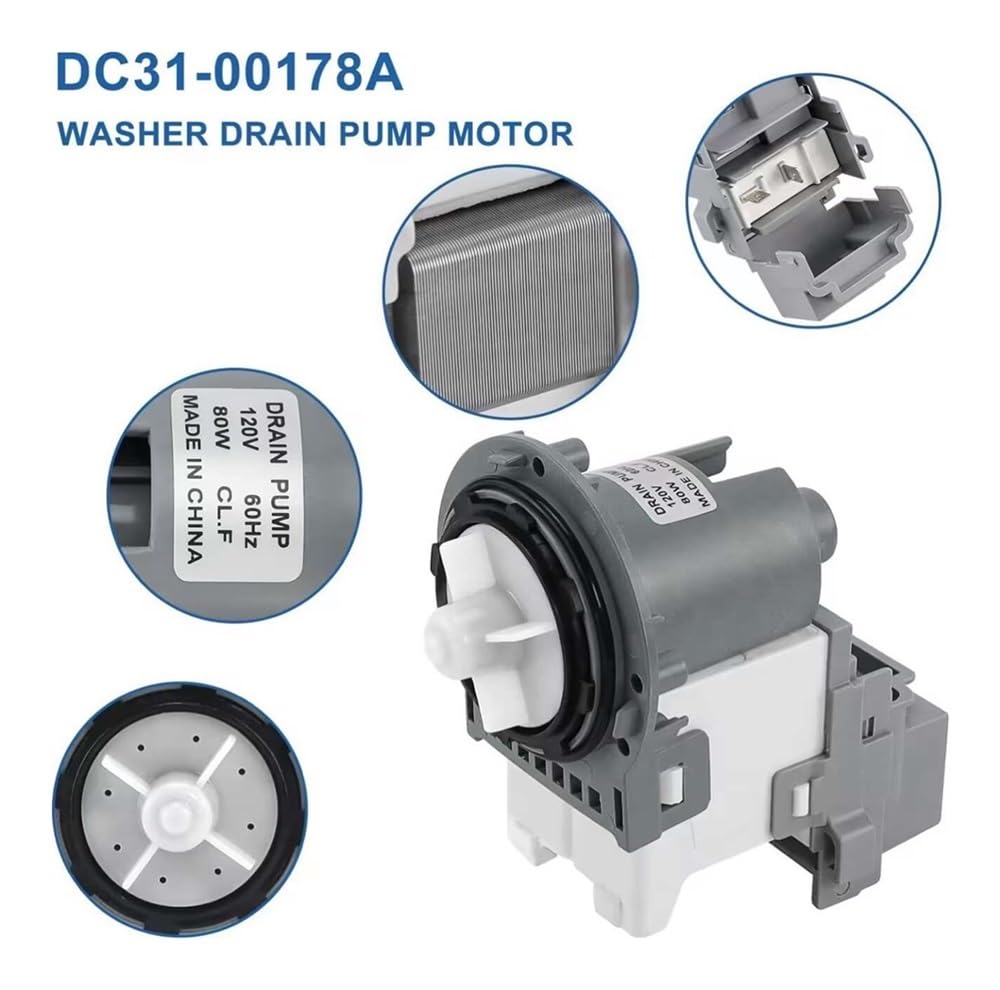 Części zamienne do pompy spustowej pralki SAM DC31-00178A 120V