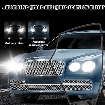 2Pcs Bicycle Mirror for Diamondback Bicycles Haanjo EXP Bicycles Haanjo Tero, 360Adjustable Bike Mirror Handlebar Mount Wide Angle Shockproof Convex Bike Rear View Mirror