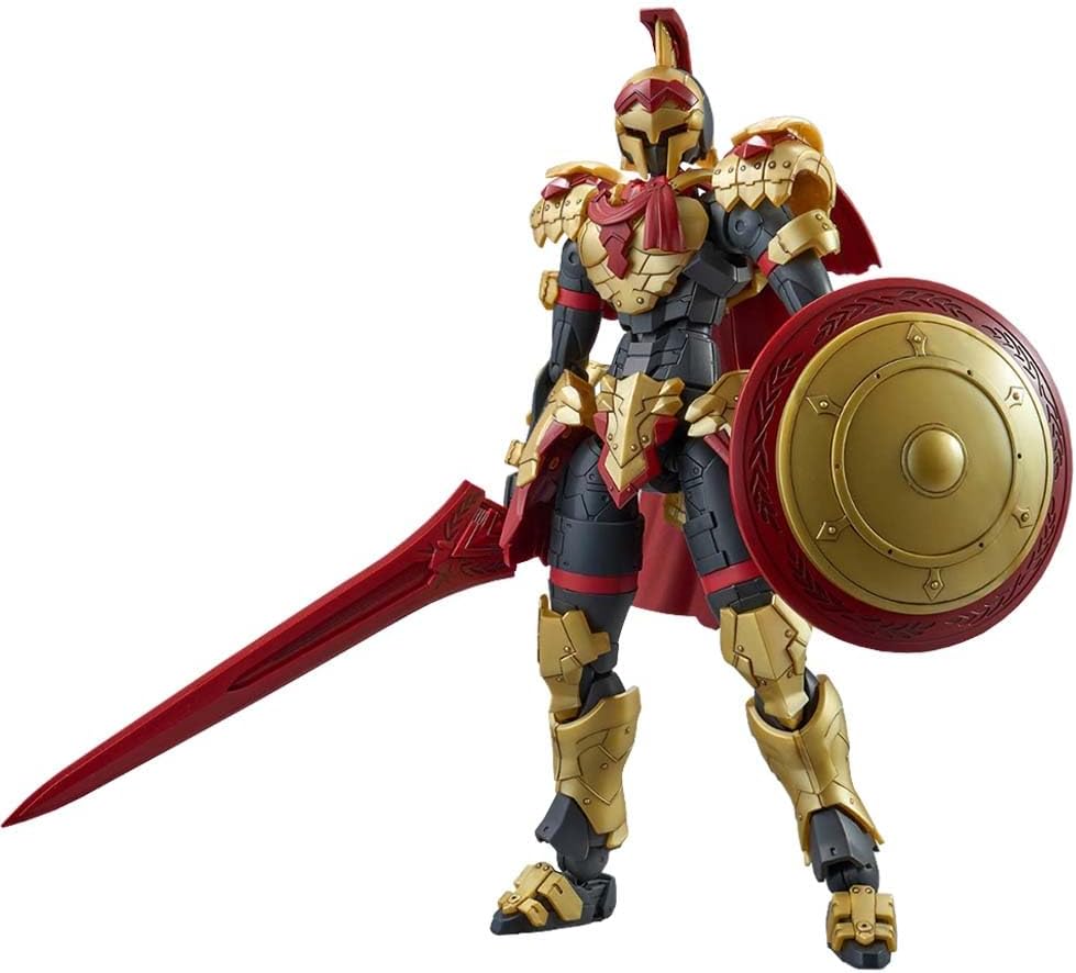 YLQANONG 30MF Liber Gladiator Figures Self-Assembly Anime Figure Original Painting Ultra Movable 30MF Liber Swordsman Anime Figurine 5.91IN