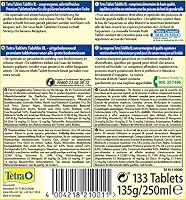 Tetra Tablets TabiMin XL - Tabletten Fischfutter für alle größeren Bodenfische, insbesondere für Bodenfische mit größerem, unterständigem Maul, 133 Tabletten Dose (Packung mit 2) – Ansicht 2