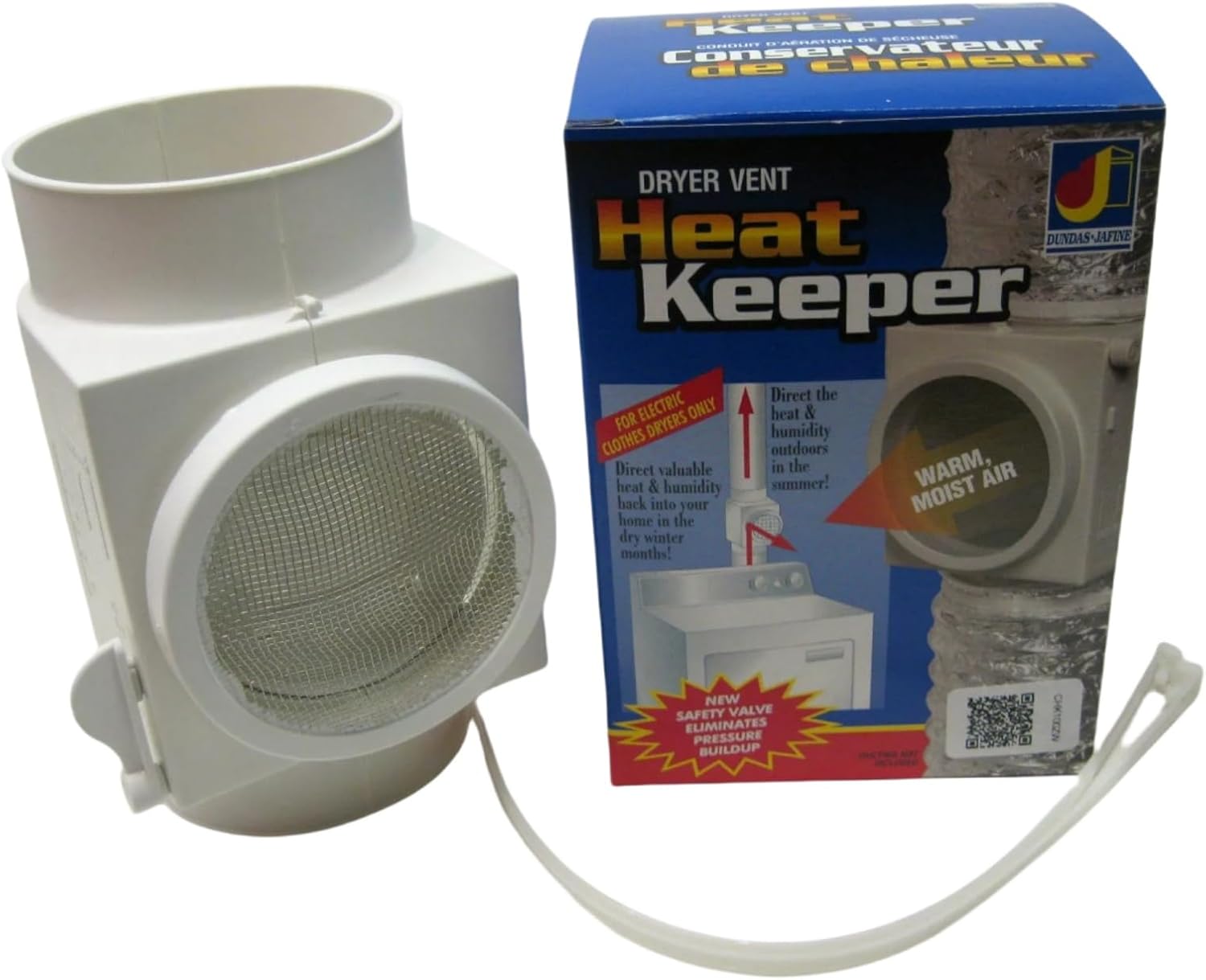 CHK100ZW Compatible with Dundas Jafine Dryer Vent Heat Keeper Saver Winter and Summer Positions