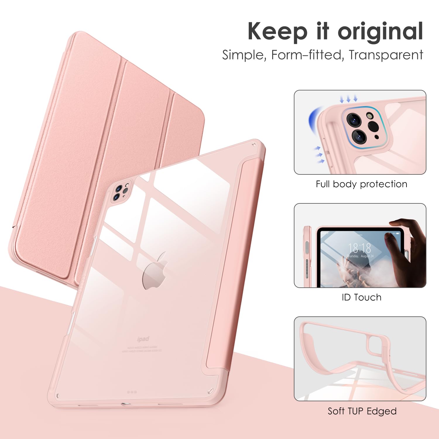 Amazon.com: VIKESI for iPad Pro 11 Inch 4th/3rd/2nd/1st Generation