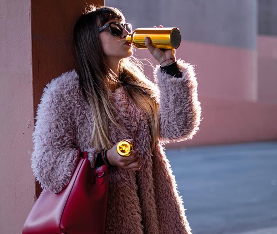 Miniatura 4 de Guzzini Botellas, copolímero de poliéster, polipropileno, acero inoxidable, azul profundo, talla única