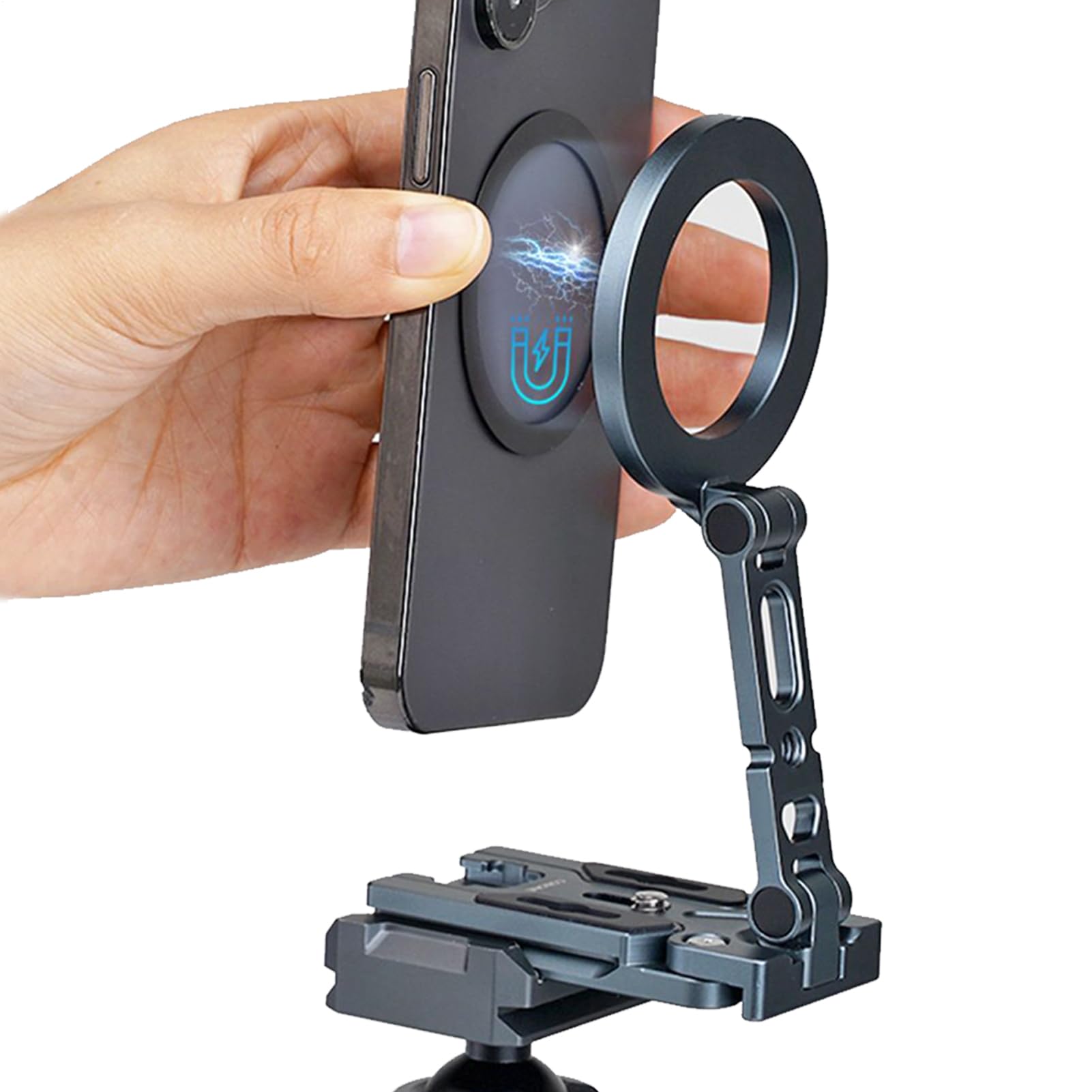 Soporte Trípode Magnético Para Móvil Brazo Ajustable Móvil Cámara Vlogging