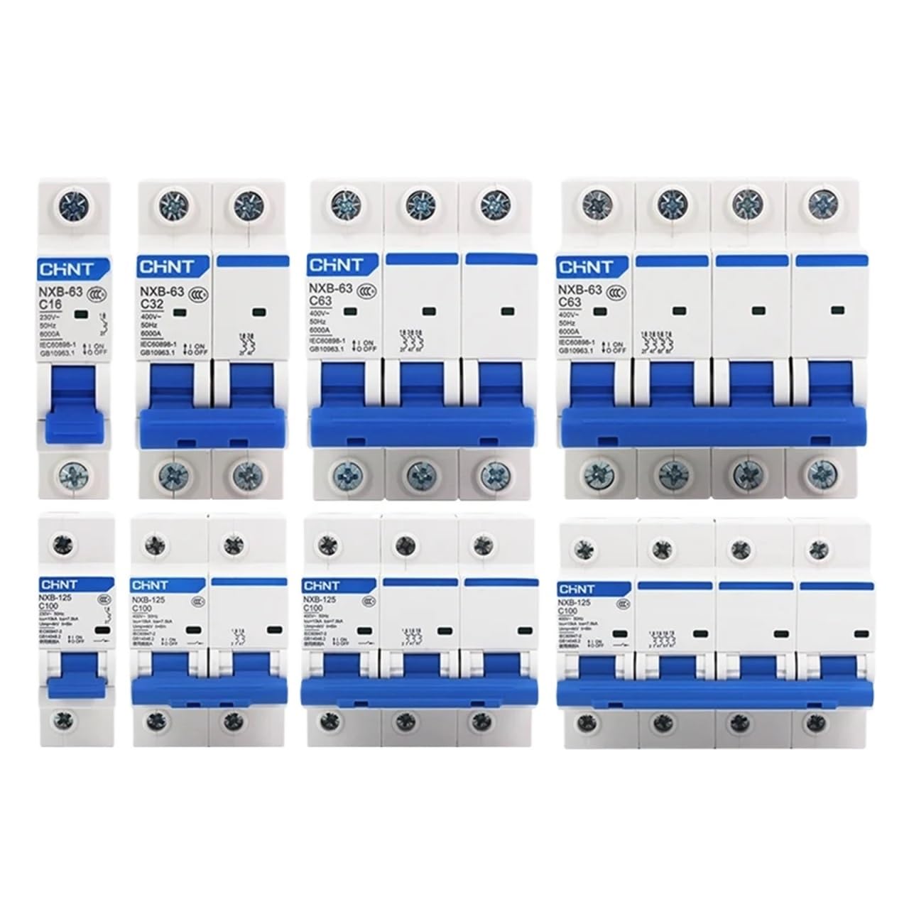 Disjoncteur NXB-63 type C stoppez les courts-circuits dans votre tableau électrique