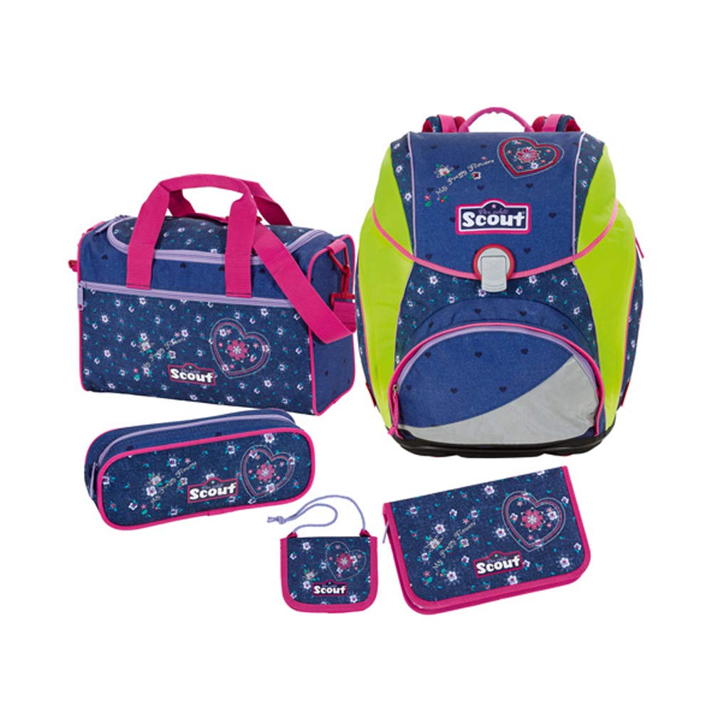 Scout Zainetto per bambini, My Pretty Flower (Blu) - 74500468400 :  Amazon.it: Moda
