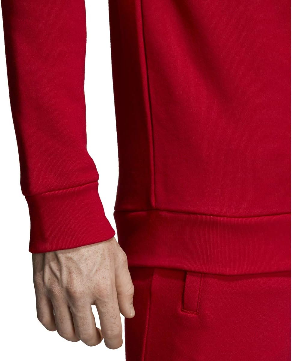 adidas originals men's Trefoil Crew Sweatshirt - Power Red