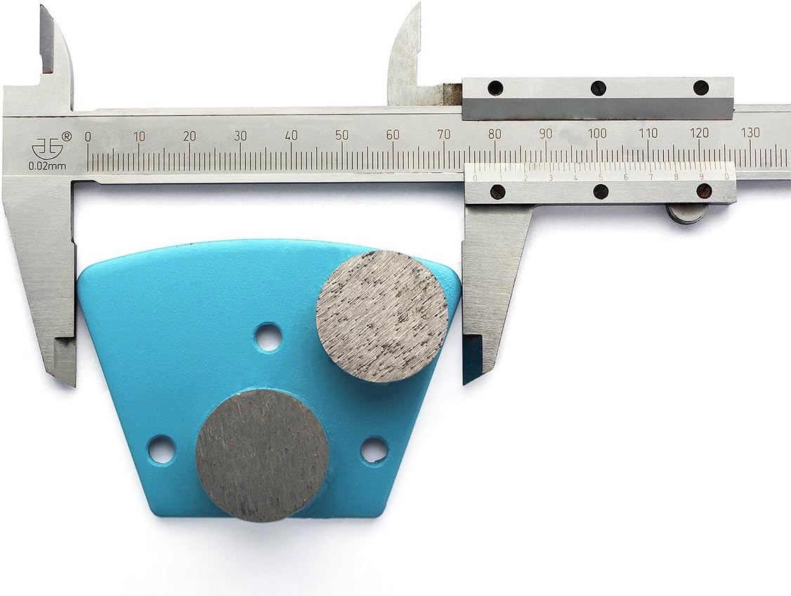 Metal Diamond Floor Grinding Pads 50 Girt for Concrete Terrazzo Floor Polishing Discs by Z-LION(3 Pcs/lot)