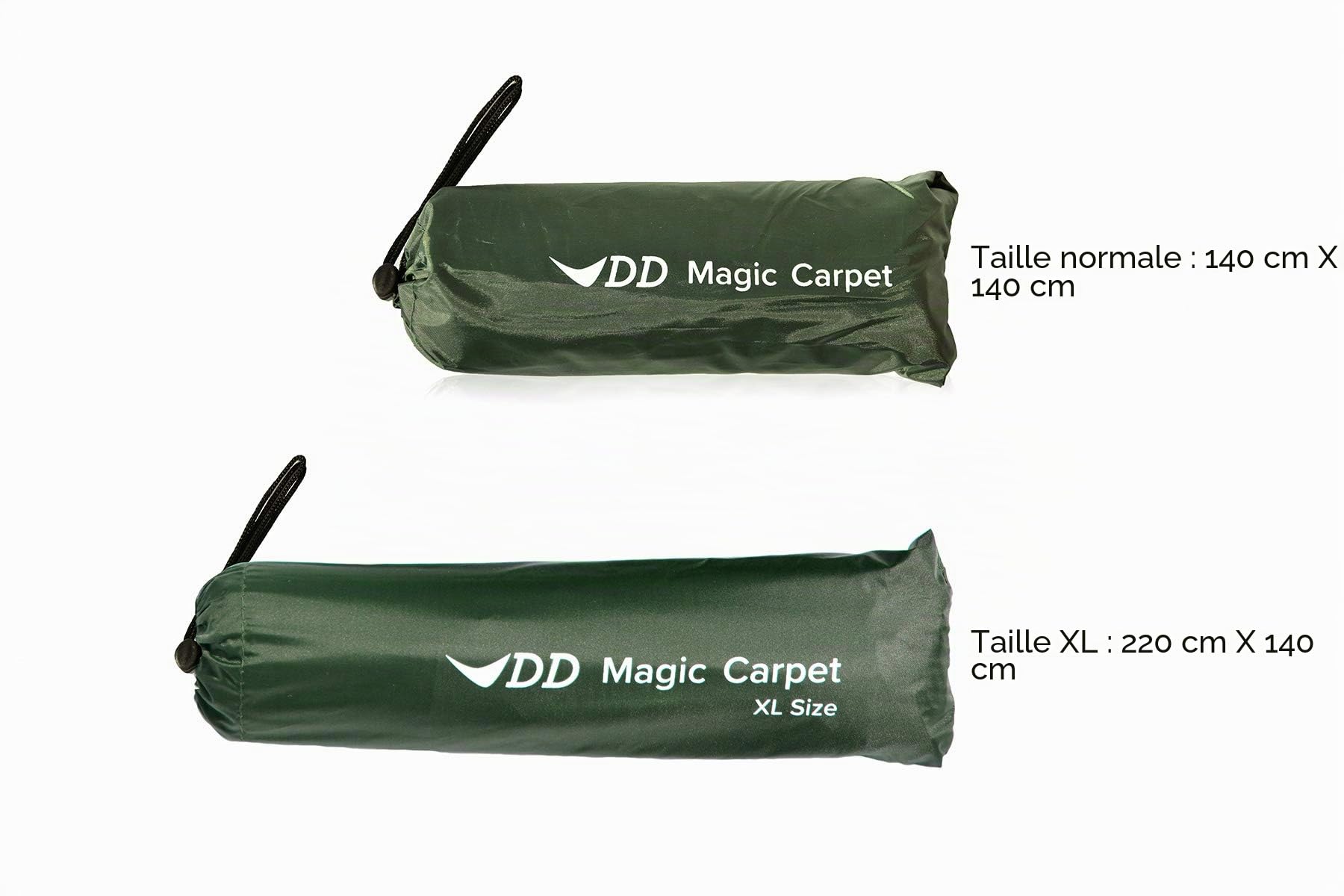 DD Hammocks - DD Magic Carpet - Taille XL : 2,2 x 1,4 m - Bâche imperméable pour abris légers, Tapis de Sol et Tente
