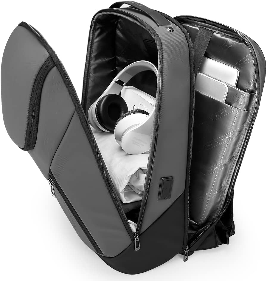 BANGE Business Smart Backpack Waterproof fit 15.6 Inch Laptop Backpack with USB Charging Port,Travel Durable Backpack - Image 7