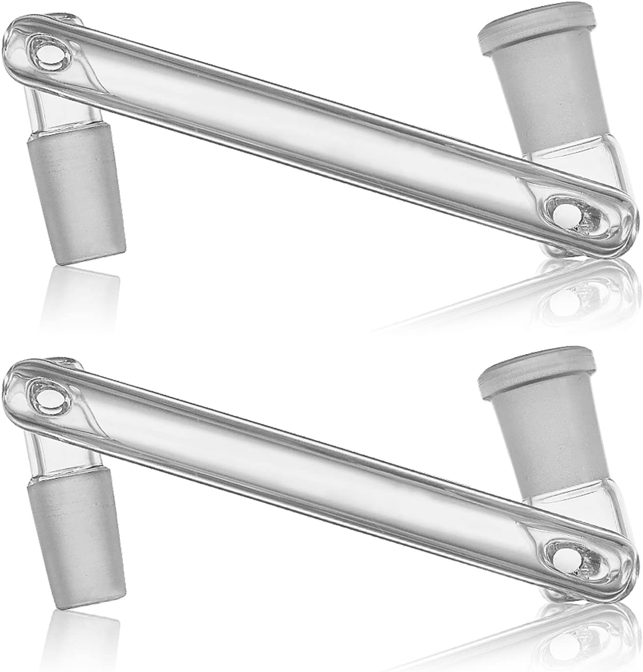 14mm Heat Resistant Glass Connector (2 PCS)