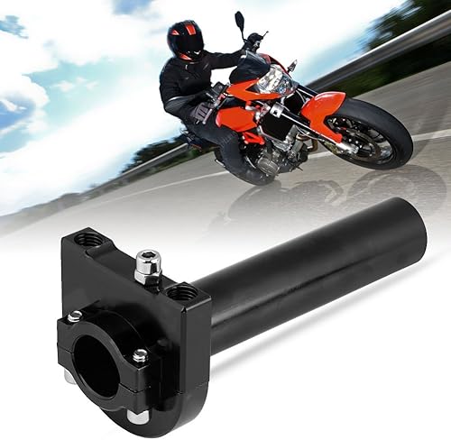 Miniatura 3 de Gorgeri Universal 78 "0.866 in aleación de aluminio manillar acelerador giro apretones acelerador para motocicleta Scooter Dirt Bike