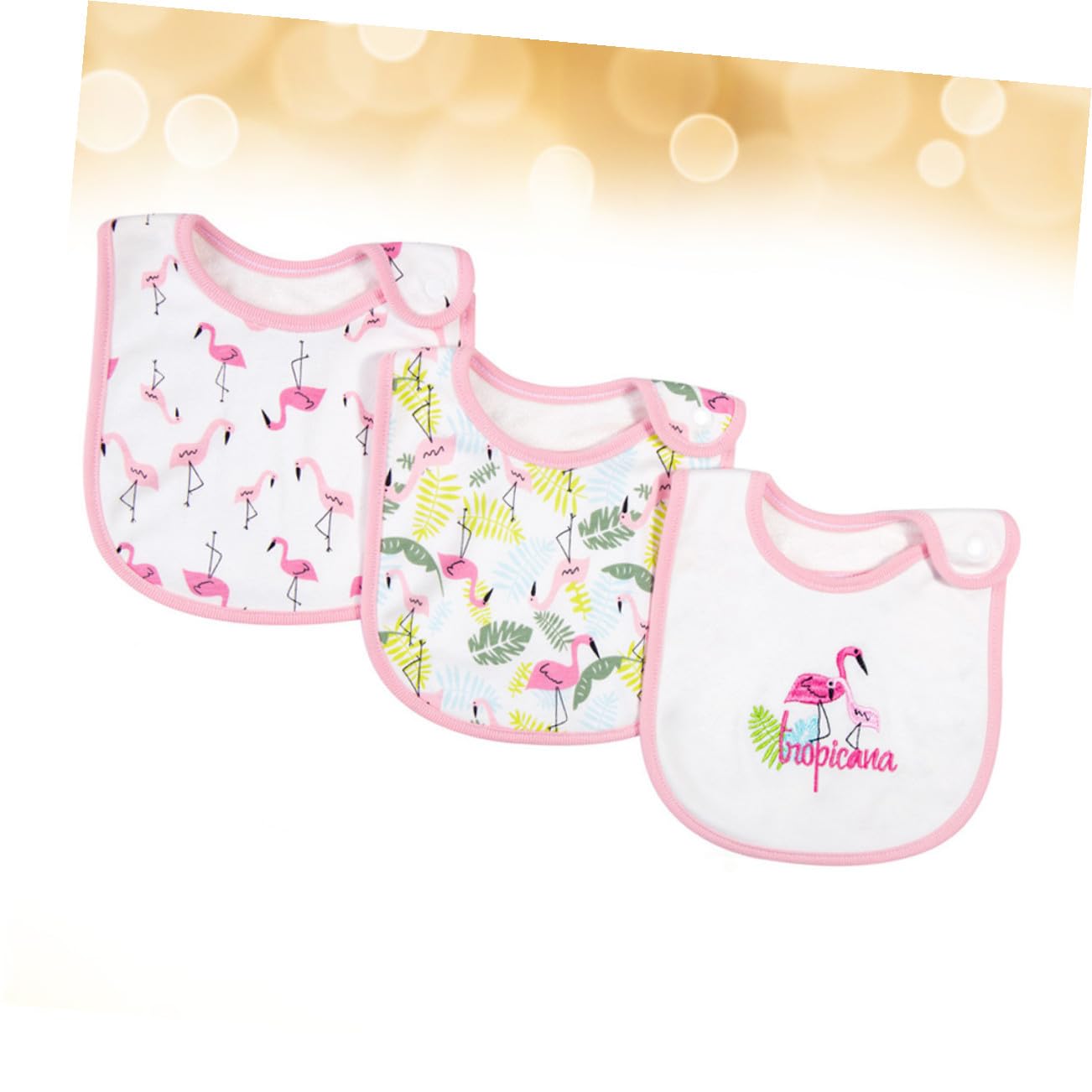 Yardwe Babinage De Bébé Imperméable Bavoir Pour Bébé Bavoirs Bébé Unisexe Bibs Pour Les Nouveau-nés Bavoirs En Tissu Bavoirs Baveux Bavoir D'alimentation Rose