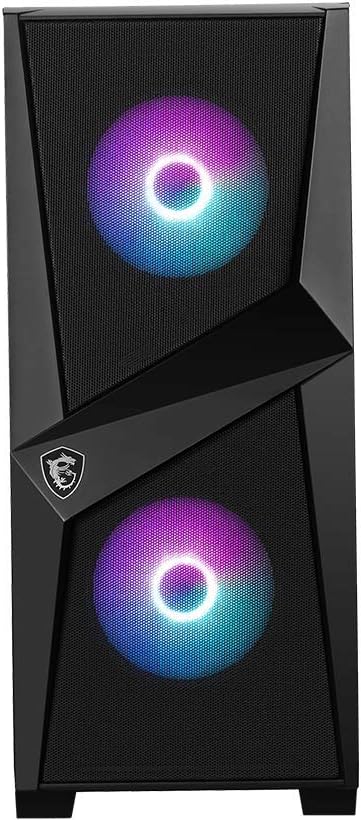 Best Seller MSI MAG Series FORGE 100R, Mid-Tower Gaming PC Case: Tempered Glass Side Panel, ARGB 120mm Fans, Liquid Cooling Support up to 240mm Radiator, Mesh Panel for Optimized Airflow 🛒 Crazy Deals MSI MAG Series FORGE 100R, Mid-Tower Gaming PC Case: Tempered Glass Side Panel, ARGB 120mm Fans, Liquid Cooling Support up to 240mm Radiator, Mesh Panel for Optimized Airflow