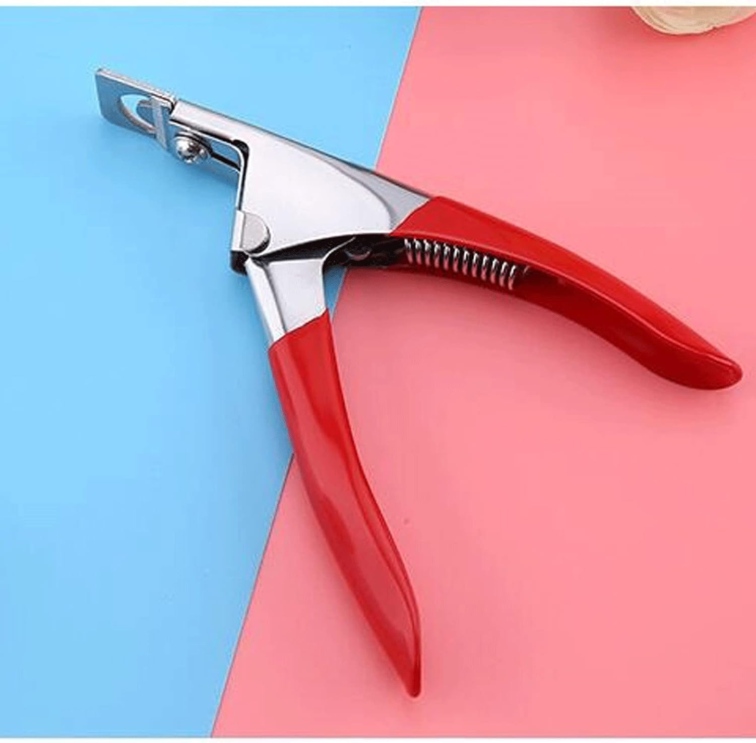 Ingrown Toenail 13.5 * 10cm U-Shaped False Tips Scissors Trimmer Red/Round/Square Shapemake Manicure Tools Nail Clipper Cutter