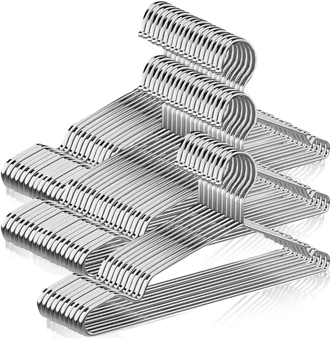 Opiniones y reviews de Gancho de ropa , listamos los 10 mejores. 41 50 Ganchos para Ropa Perchas - Percha de Acero Inoxidable Sólida 42 CM Metal Ligero Resistente y Duradera para Chaqueta Pantalones Estándar Ahorro de Espacio Perchas para el...