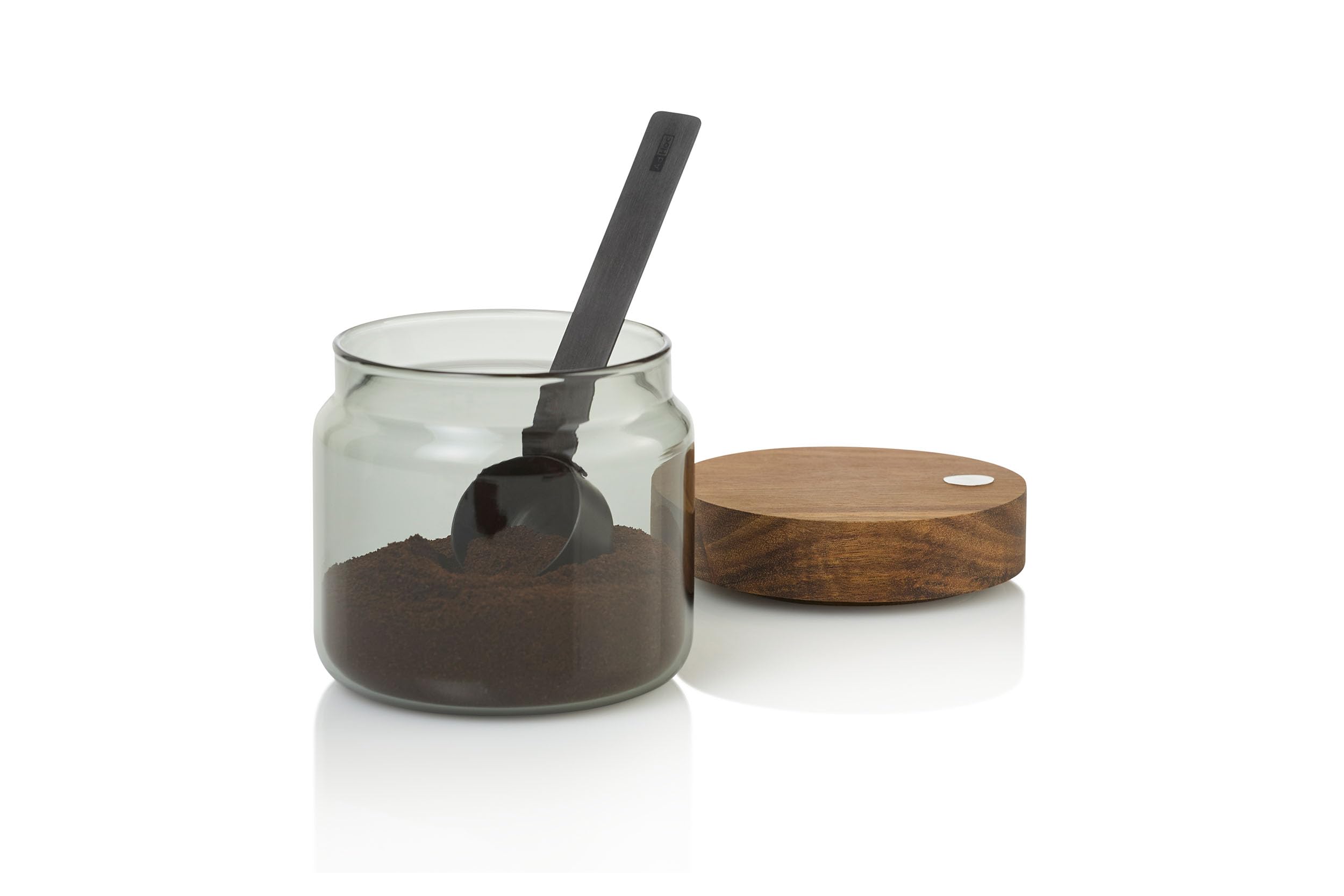 Adhoc Black Moro Coffee Measurer, Stainless Steel Measuring Spoon 7G, Precise Coffee Portion Measurement For Ground Or Instant Coffee