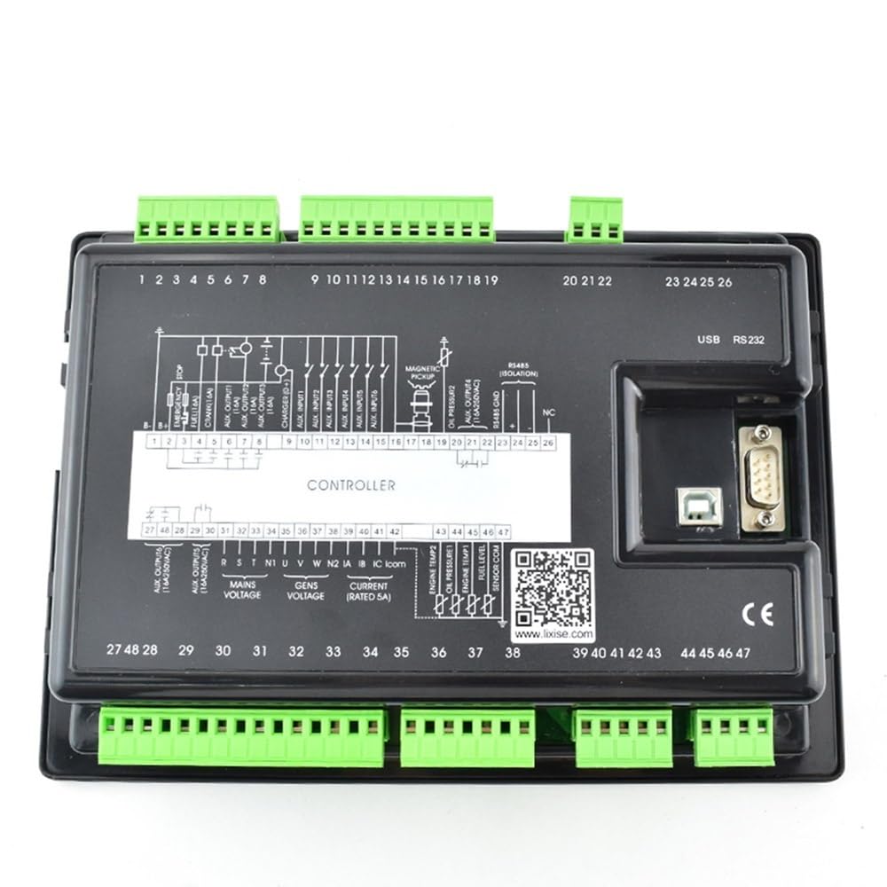 CIZVVEOC Módulo de Control LED LXC6320, Controladores trifásicos programables AMF for Panel ATS de generador