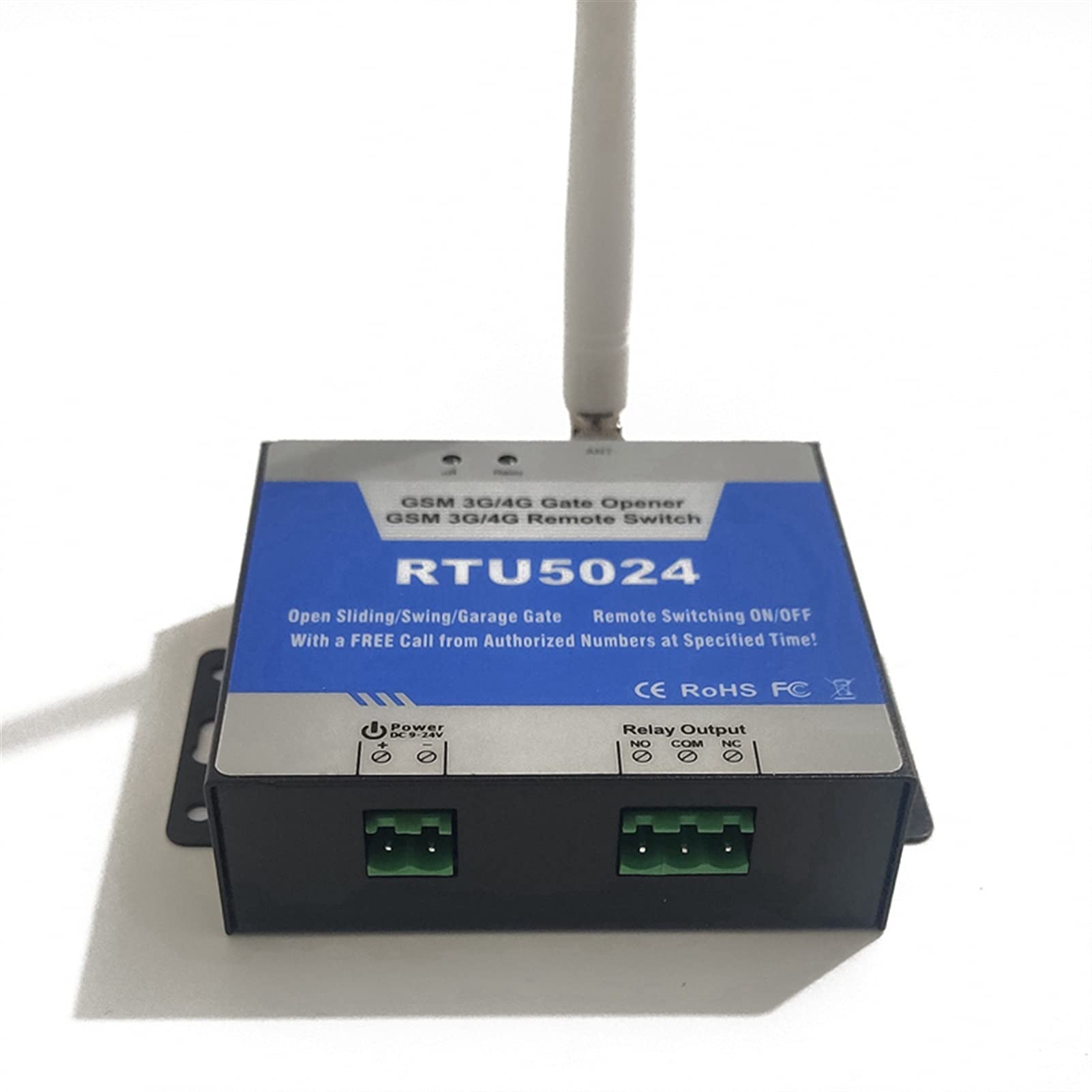 Cierrapuertas Automático, 2G / 3G 4G RTU5024 GSM Interruptor de puerta relevo inalámbrico SMS Llame a la control remoto for el acceso gratuito(3G)