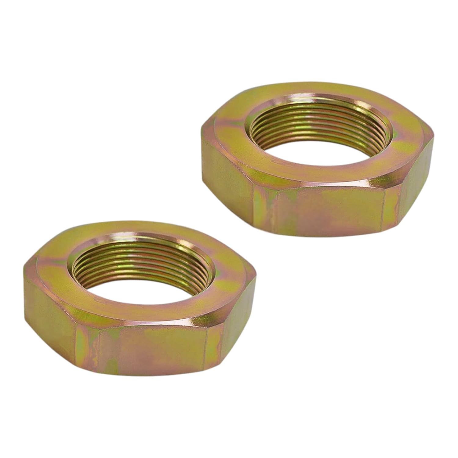 2 Rear Axle Nuts Replacement for Yamaha for Breeze 125 YFA1 1989-2004 for Grizzly 125 YFM125 2004-13