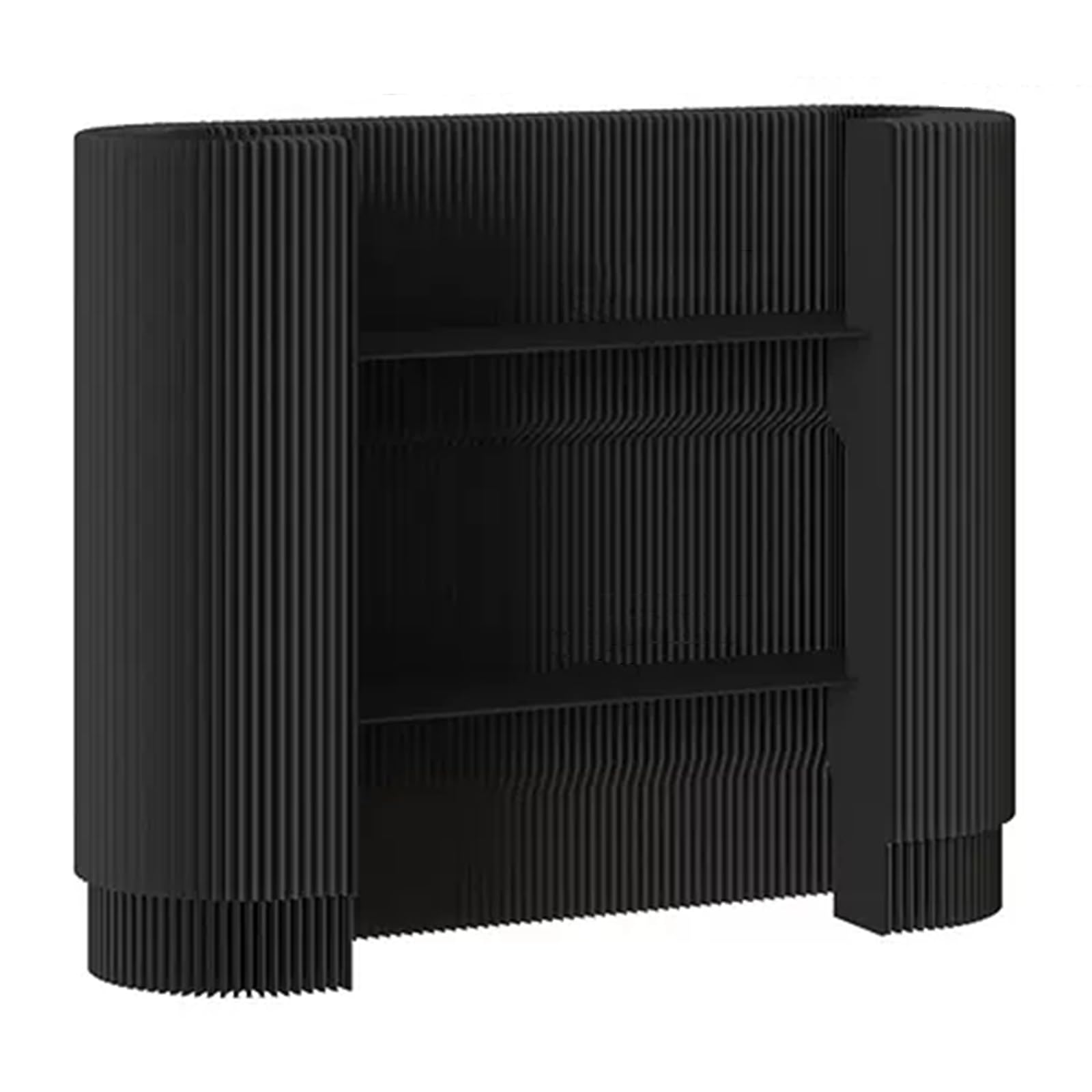 Reception Desk Counter Desk for Checkout & Retail, Modern Office Computer Front Desk, Small Cashier Retail Counter Table, for Office Boutique Spa Lobby Salon Hotel (Black)