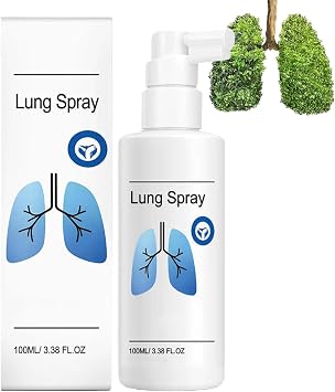 Aurevix Lung Spray, Aurevix Lungs, 100ml Herbal Spray Cleansing Lungs, Herbal Lung Cleansing Inhalers for Men and Wome, Natural Ingredients 1 PCS
