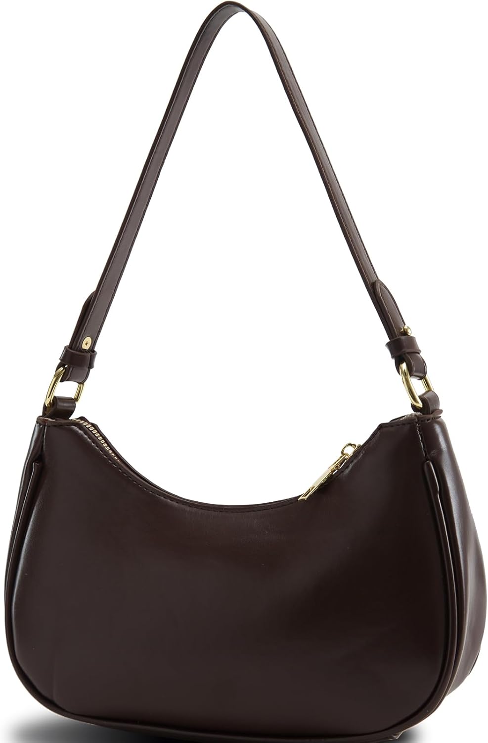 Shoulder Bag for Women Y2K Trendy Hobo Handbags Purse Vegan Leather Clutch Handbag with 2 Adjustable Removable Straps - Image 3