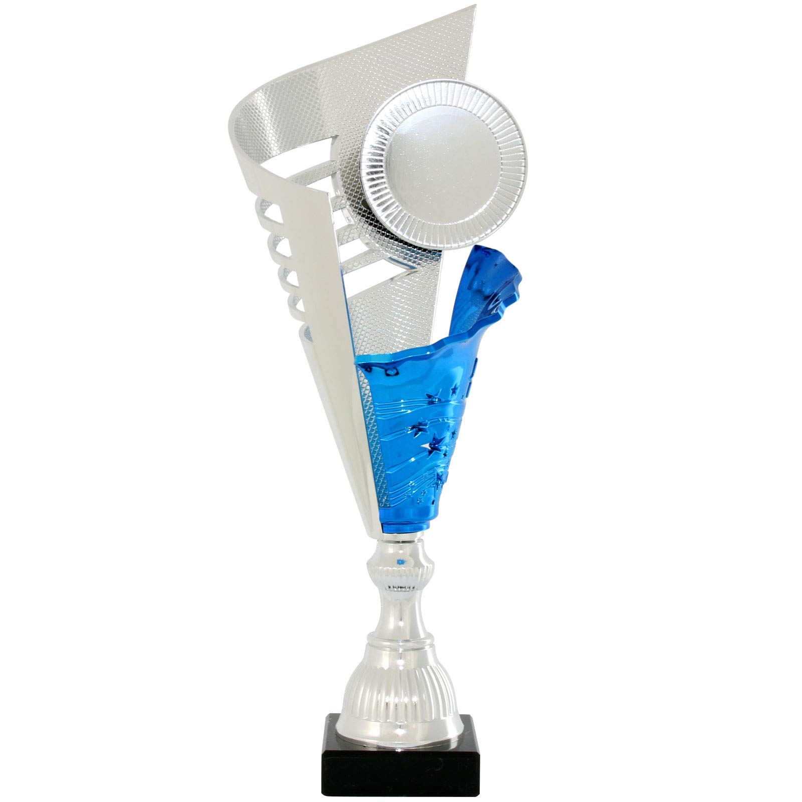 Pokal Fussball Serie Verdun Trophäe Silber groß mit Gravur