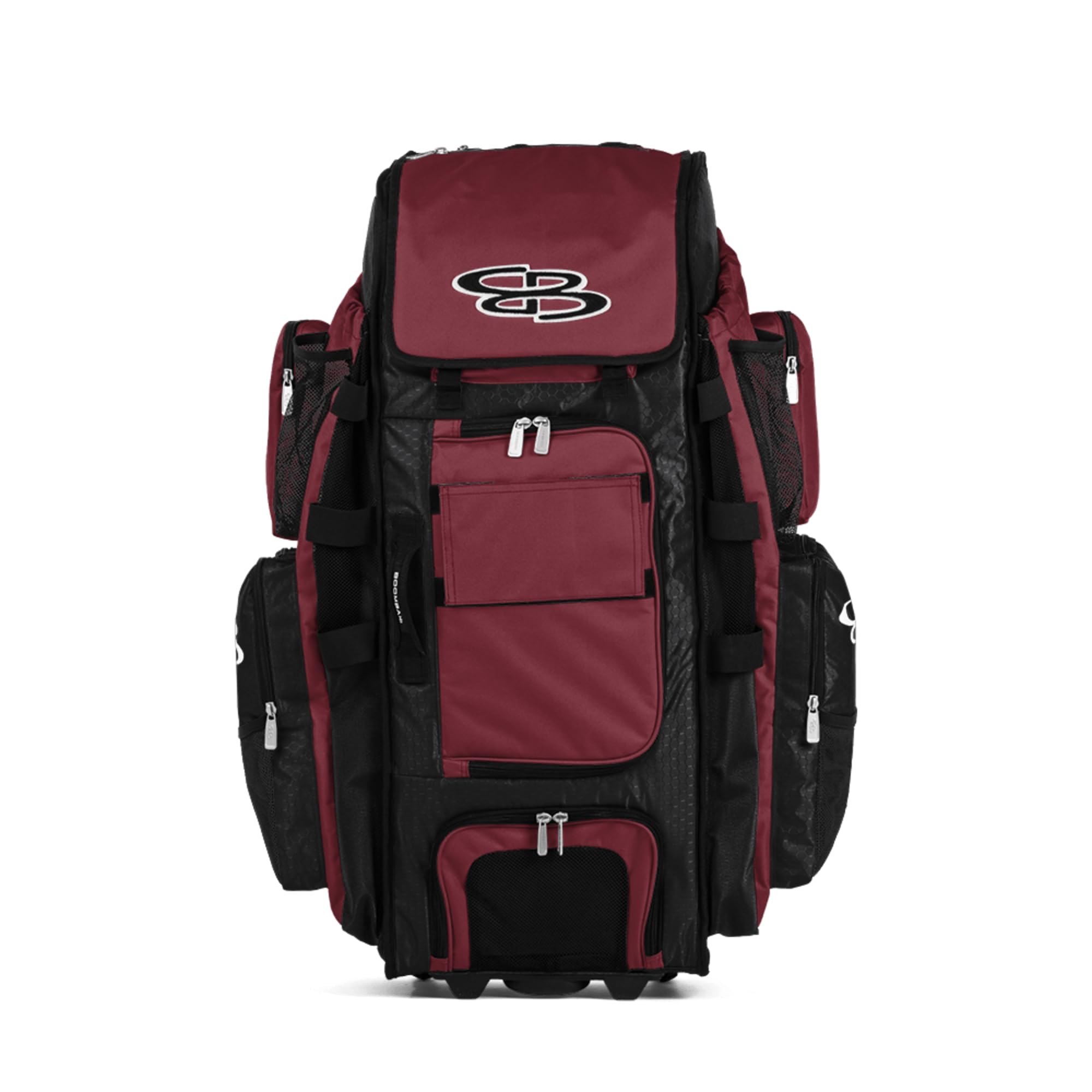 Boombah Superpack XL Rolling Bat Bag - 36" x 16" x 23.5" - Multiple Colors - Wheeled Version