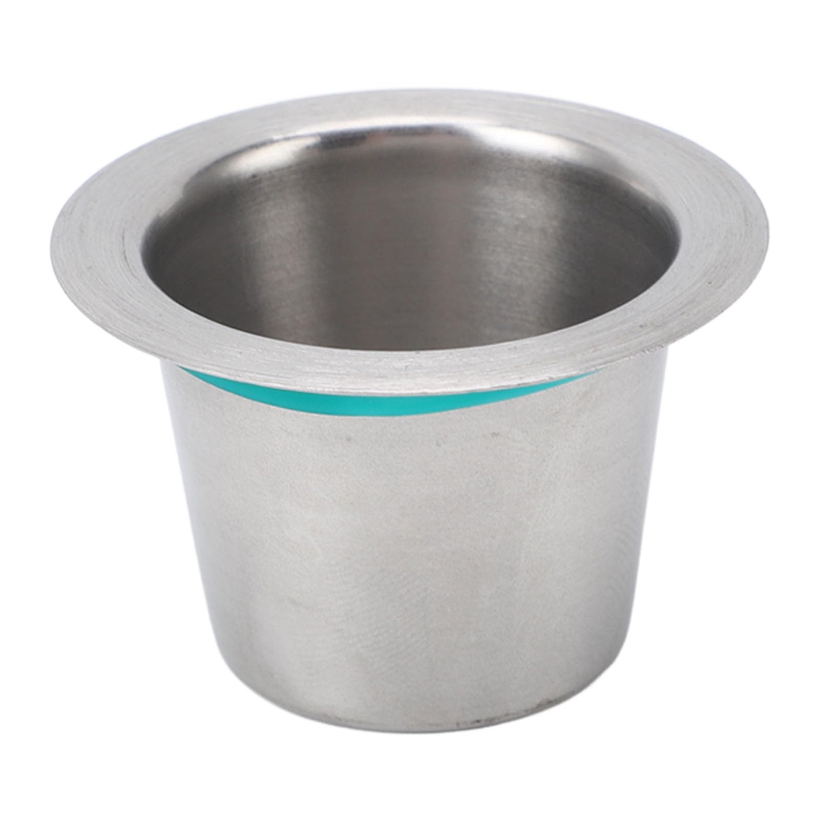 Taza de Cápsulas de Café Juego de Cápsulas de Café Reutilizables Kit Completo para Hacer Café para Uso en la Cocina Casera Acero Inoxidable Paquete de 10 con Tapas de Papel