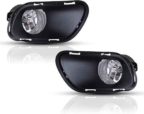 AUTOWIKI Luces antiniebla compatibles con Jeep Cherokee 2014 2015 2016 2017 2018 montaje de lámpara conductor pasajero reemplazo 1 juego de