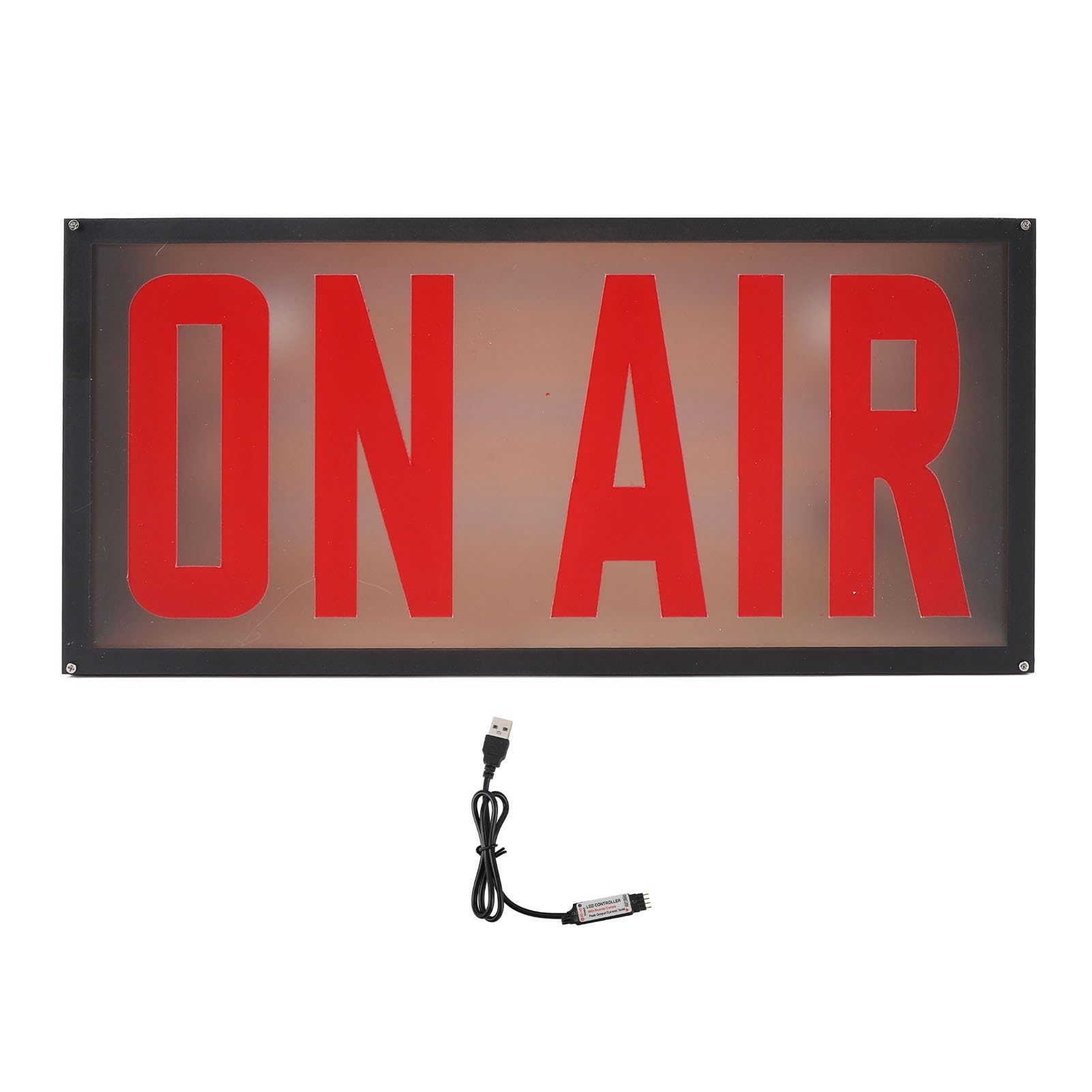 On Air Neonschild, Gut Sichtbares Broadcast-Schildlicht, Kompakte Größe On Air LED-Schild für Heimstudio