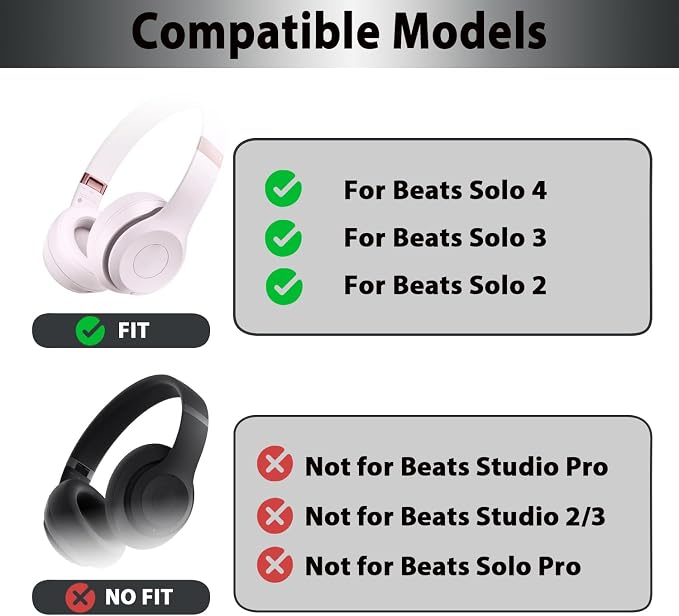 Fundas para auriculares Adhiper Sweat para Beats Solo 4 y Solo 3 miniatura 2