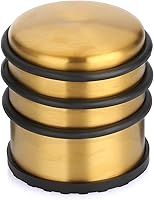 Vista 10 de Sumnacon - Tope de puerta resistente para piso sin necesidad de taladro, tope de puerta de acero inoxidable duradero con goma antideslizante - Tope