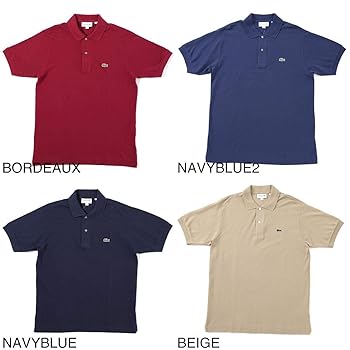 Amazon.co.jp: (ラコステ) LACOSTE ポロシャツ 3サイズ L1212-00