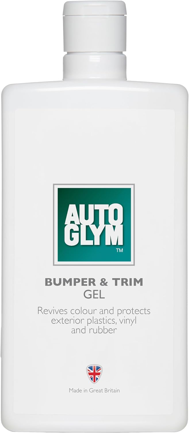 Autoglym Bumper & Trim Gel, 500ml Car Trim Restorer Revives Colour