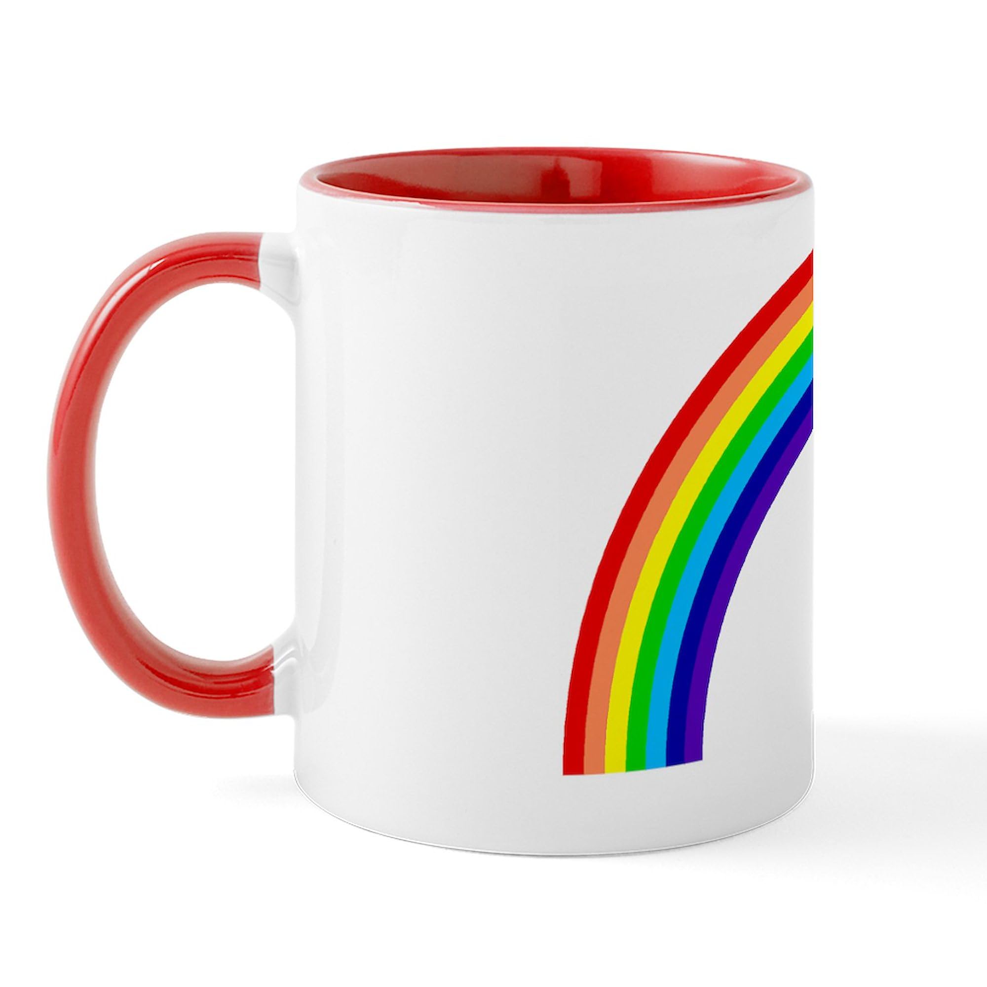 CafePress Rainbow Mug 11 oz (325 ml) Ceramic Coffee Mug