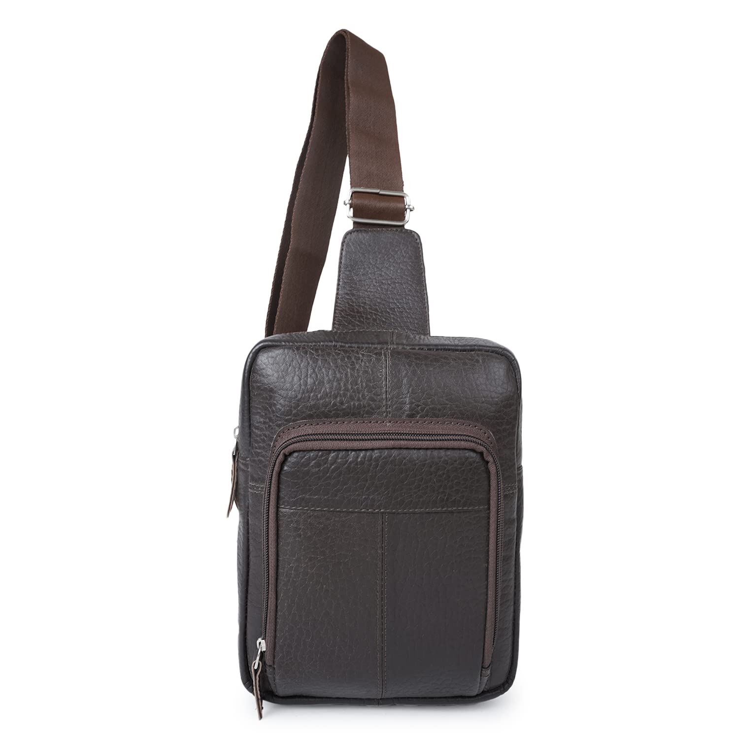 cimoni Premium Genuine Leather Sling Bag Classy Trendy Crossbody Bag Shoulder Daytrip Travel Stylish Purse-picture-20