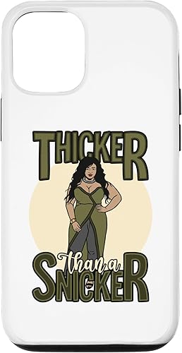 Miniatura 4 de iPhone 14 Plus Thicker Than A Snicker BBW - Funda de melanina para mujeres y niñas