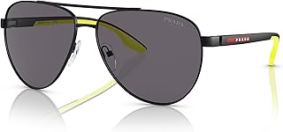 Prada Unisex 17G01V Sonnenbrille, 5av3m35, Einheitsgröße (Herstellergröße: 65)