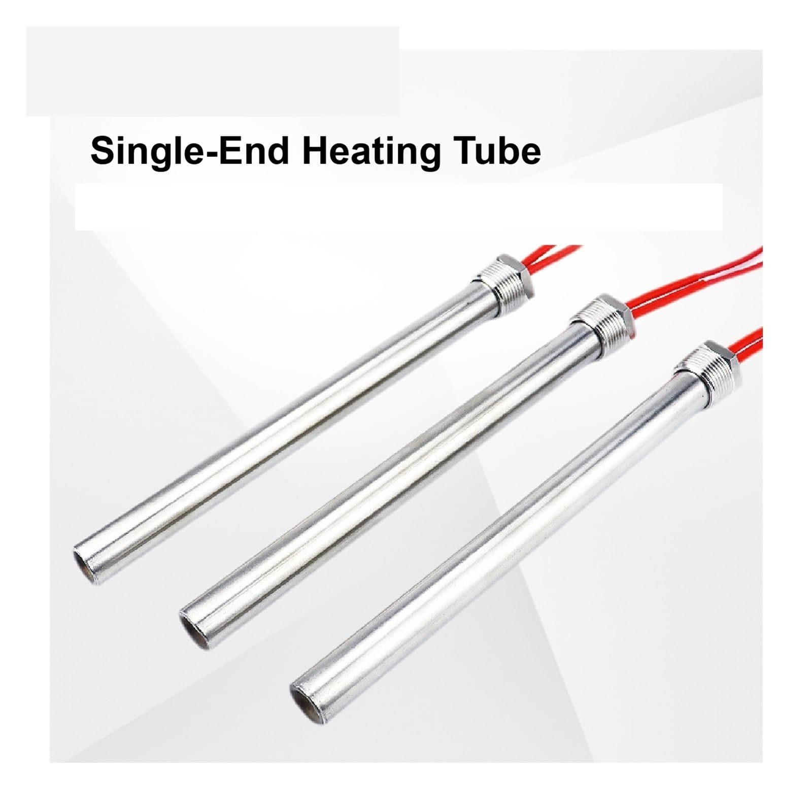 Riscaldatore ad immersione filettato a testa singola 220V | G1/2 Tubo di Riscaldamento Elettrico Radiatore Serbatoio Acqua Caldaia Asta Riscaldante 500-3000W(16-400-3000W)