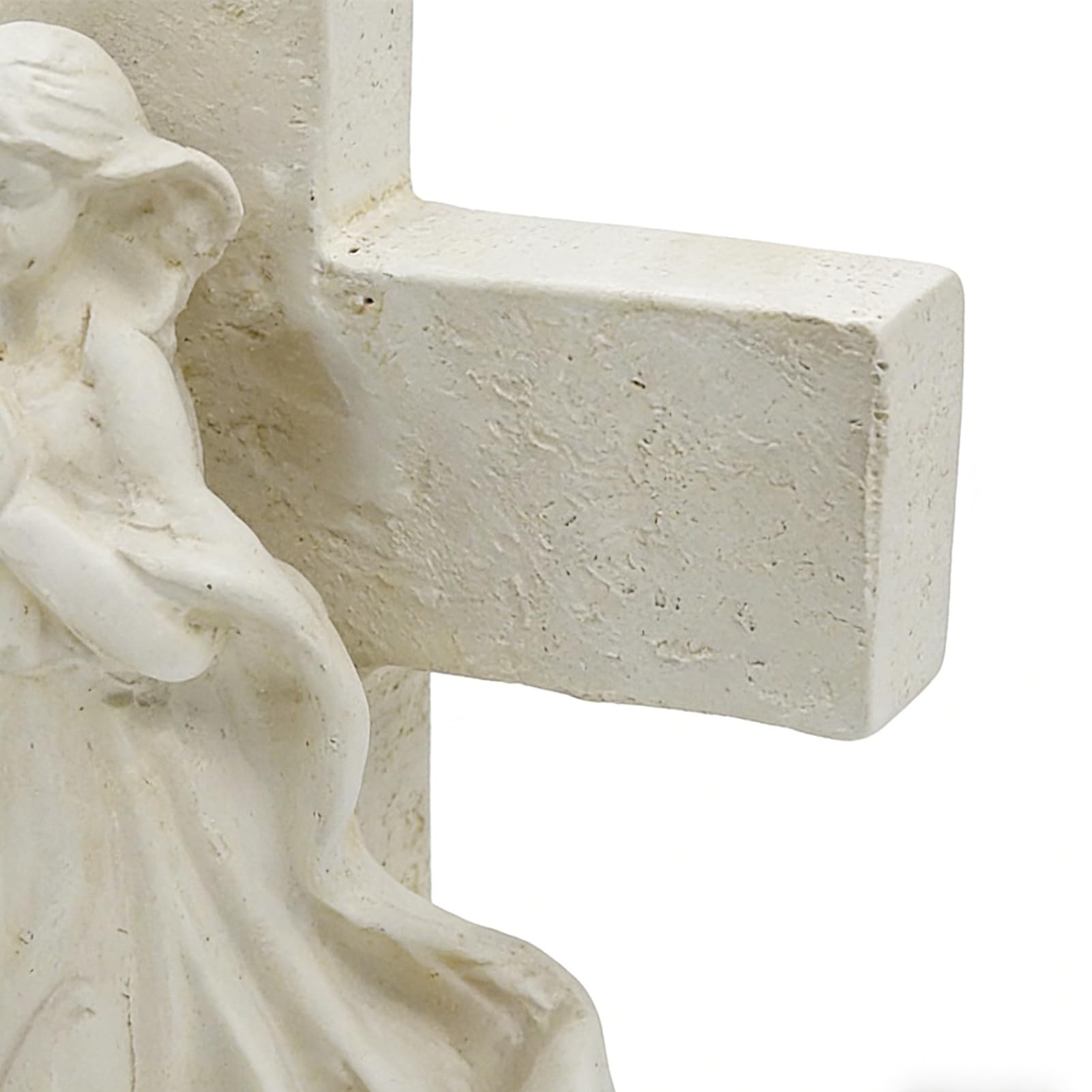 Statua Da Giardino A Energia Solare Vergine Maria Preghiera Religiosa