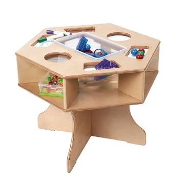 Science Activity Table Excellerations STEM Exploration Table, Early STEM Activity Station