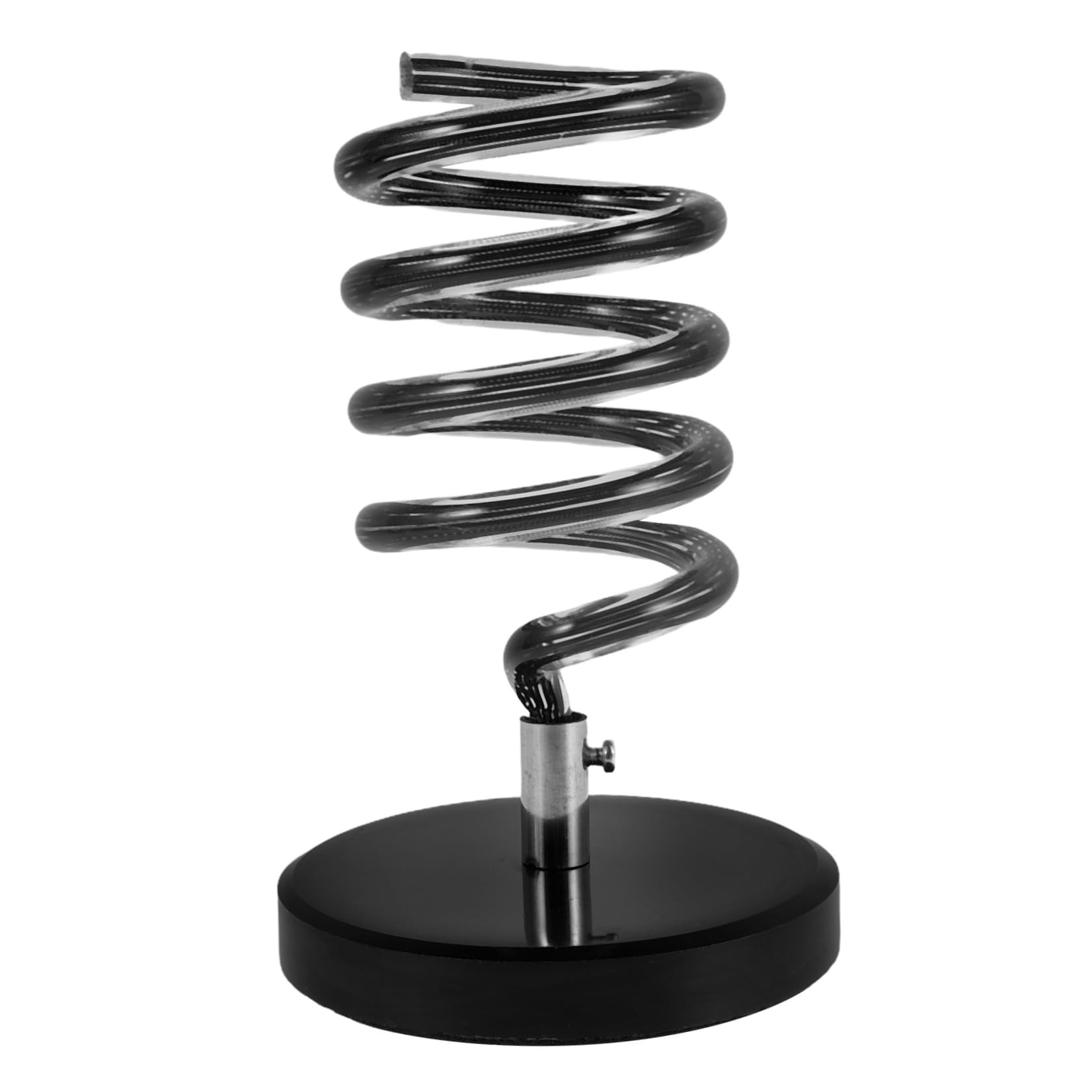 DEARMAMY Hair Dryer Stand Holder Spiral Salon Dryer Hair Styling Tools Organizer Marble Base Easy-setup Countertop Rack