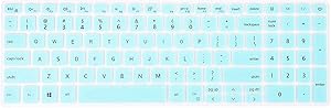Keyboard Cover for Dell inspiron 15 5501 5502 5505 5508 5509 5584 5593 5594 5598, inspiron 15 7501 7506 i7590 7591, inspiron 17 7706 7791, Latitude 3500 3510 Laptop - Mint