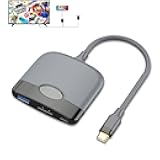 TV Dock for Nintendo Switch, Switch Docking Station for TV with HDMI2.0 USB3.0 Port, 4K/60HZ Switch TV Adapter, Support PD100W, Portable Travel Dock for Steam Deck/Switch OLED (NOT Work for Switch 2)