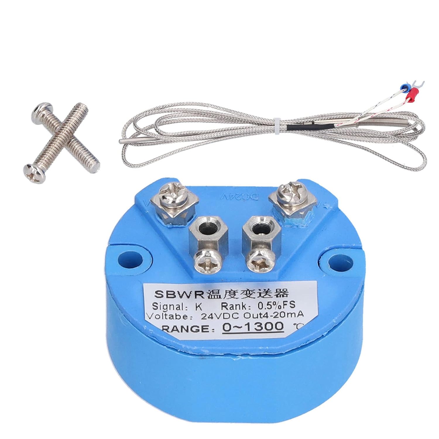 Temperature Sensor Transmitter, Temperature Sensor Transmitter, SBWR 24V K Type Thermocouple Electronic Components, for, Temperature Transducers