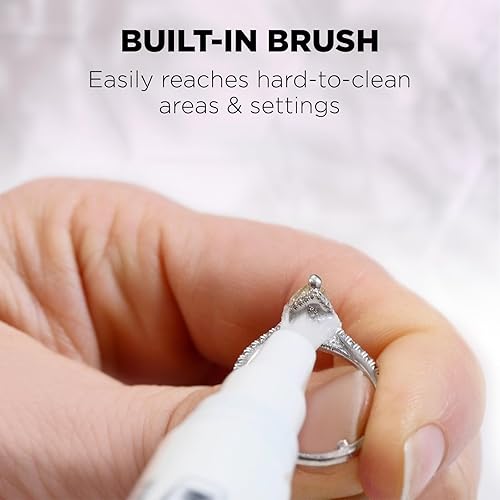 Miniatura 6 de Weiman - Limpiador para joyas portátil en presentación de bolígrafo, para anillos de compromiso, anillos de boda, piedras preciosas, collares,