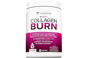 Hydrolyzed Collagen Powder Fitness Formula for Women - Supports Weight Loss, Collagen...