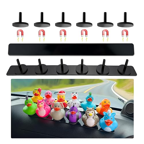 Duck Holder for Jeep Wrangler,Metal Rubber Ducks Holder for Jeep